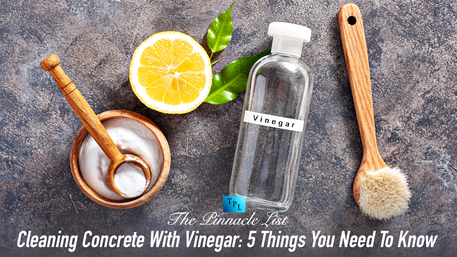 Cleaning Concrete With Vinegar: 5 Things You Need To Know