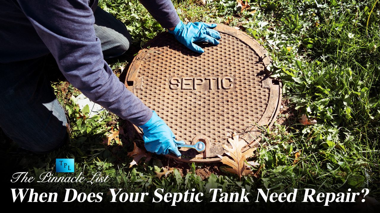 When Does Your Septic Tank Need Repair?
