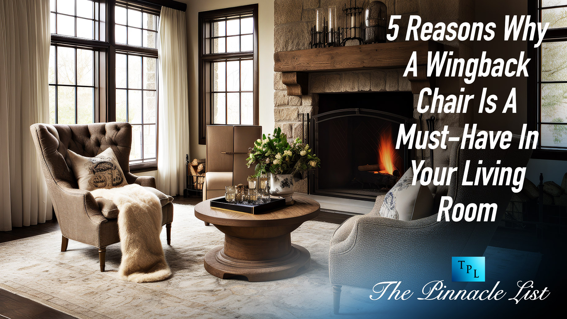 5 Reasons Why A Wingback Chair Is A Must-Have In Your Living Room