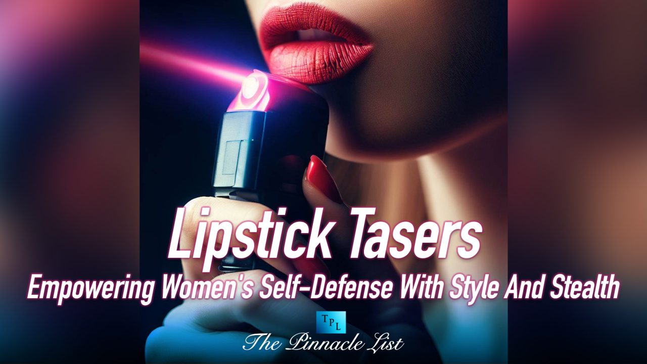Lipstick Tasers Empowering Women’s SelfDefense With Style And Stealth