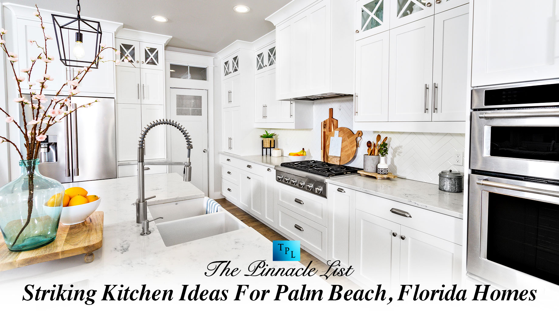 Striking Kitchen Ideas For Palm Beach, Florida Homes