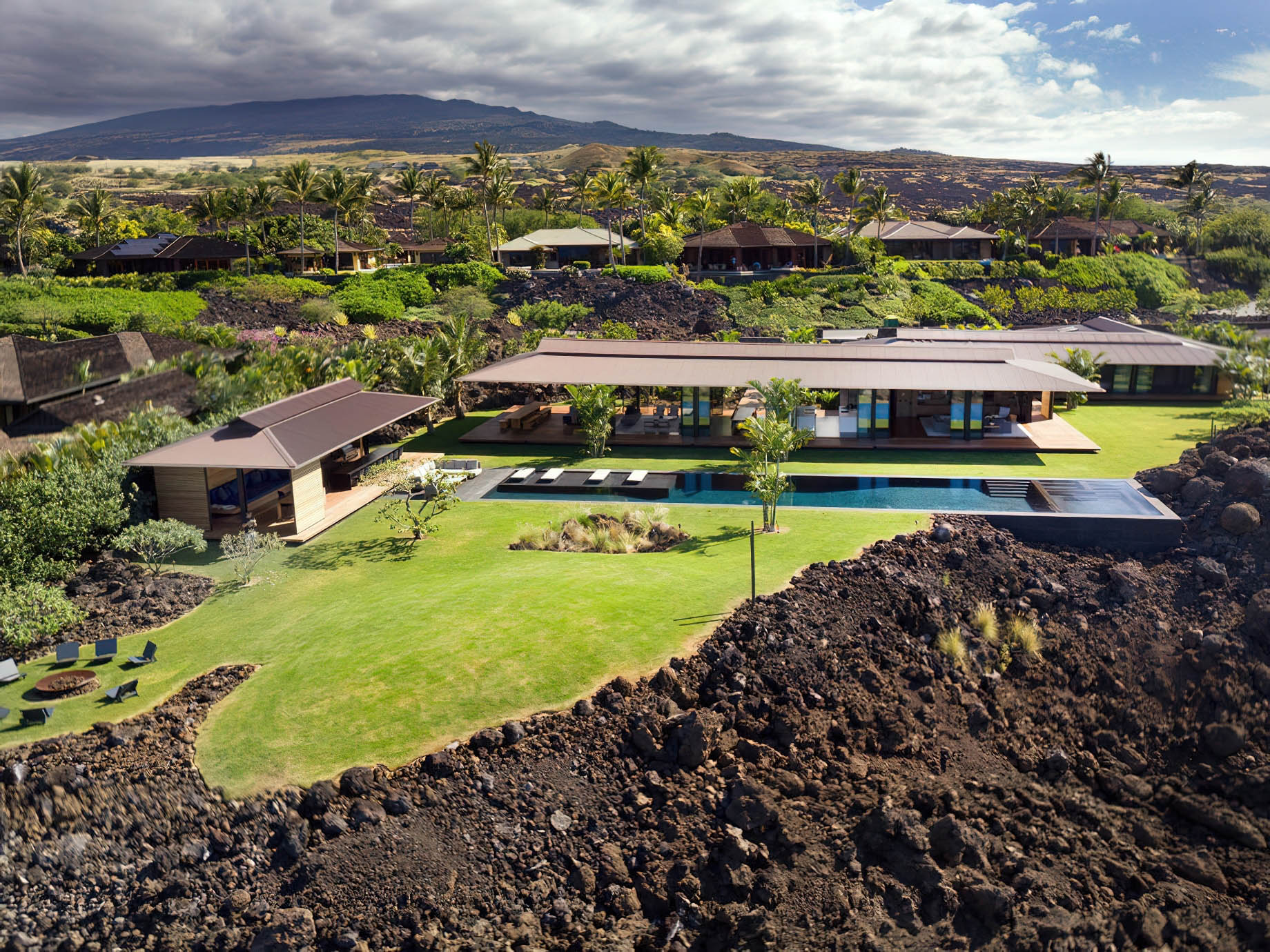 Hale Lana Kona Hawaii Pavilion House - Kukio, HI, USA