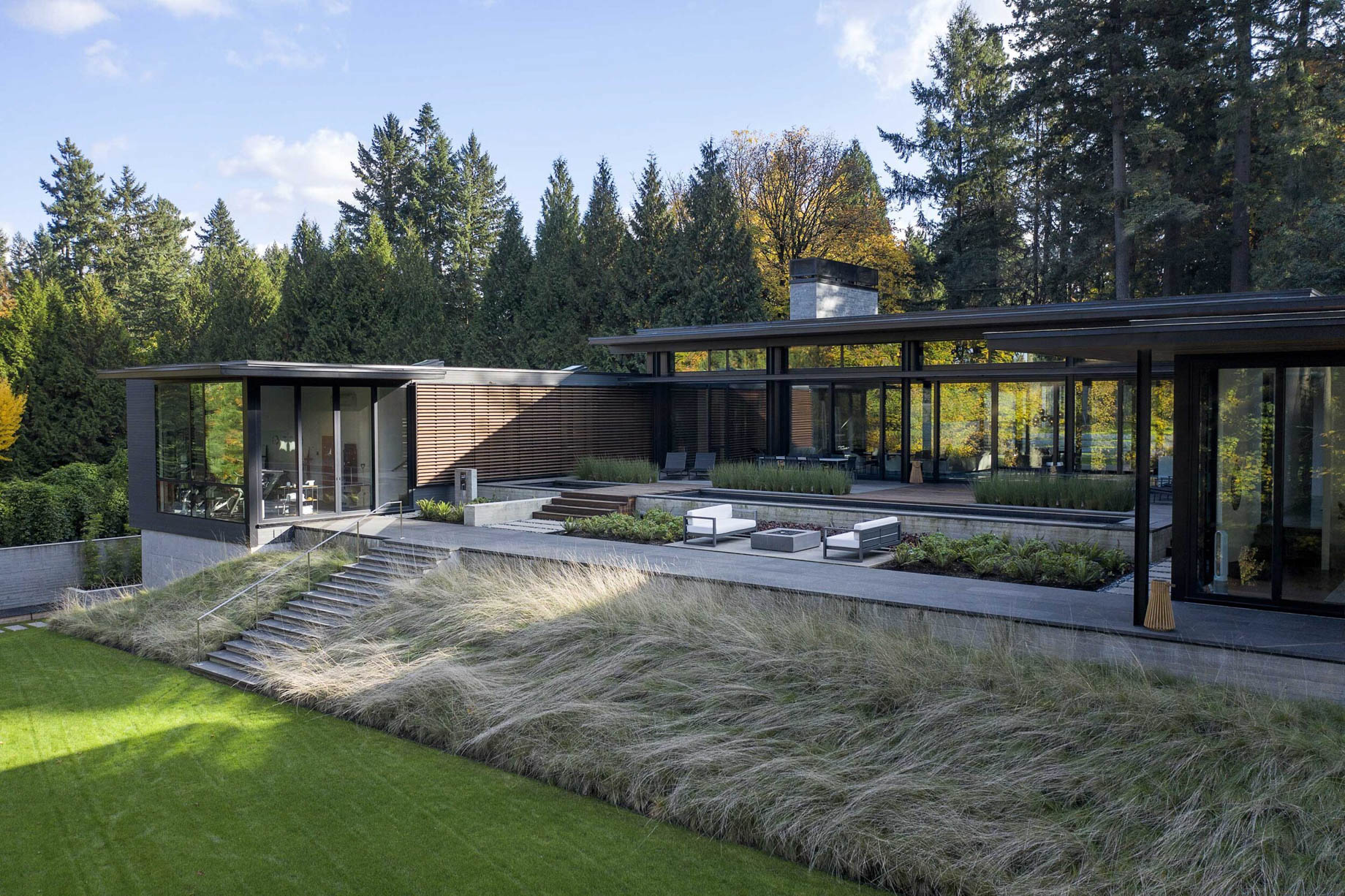 Glass Link Northwest Contemporary Home – Portland, OR, USA