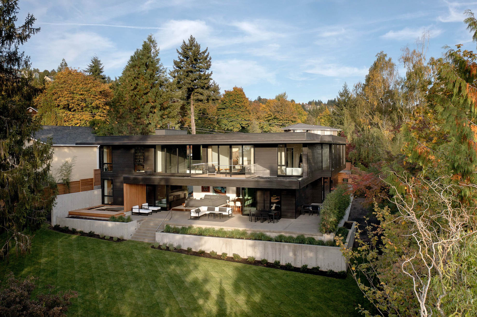 Maple Rock Modern Contemporary Residence – Portland OR, USA