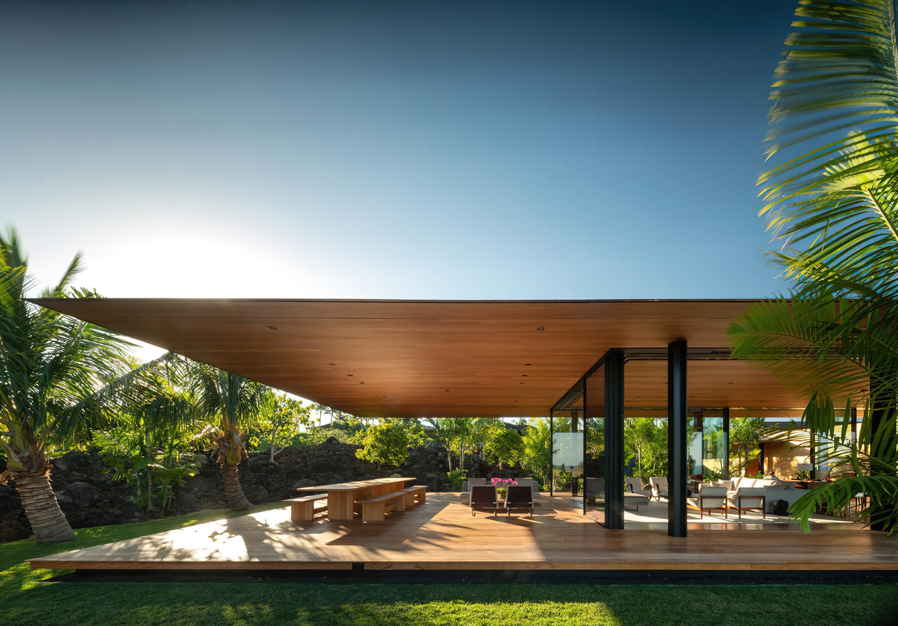 Hale Lana Kona Hawaii Pavilion House – Kukio, HI, USA