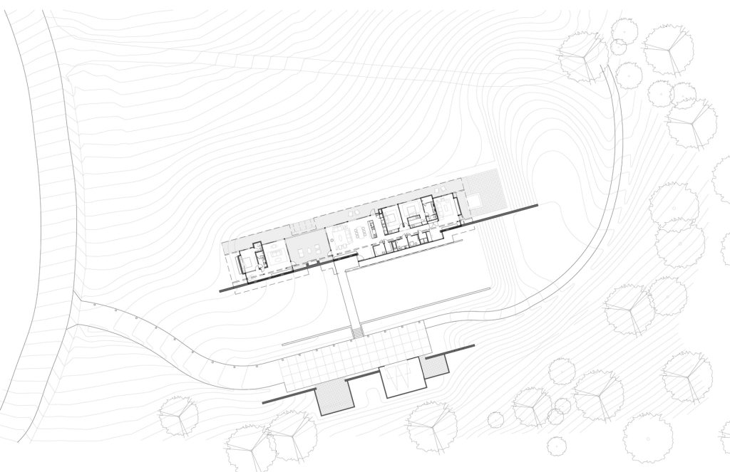 Site Plan - Hood River Residence - Booth Hill Rd, Hood River, OR, USA