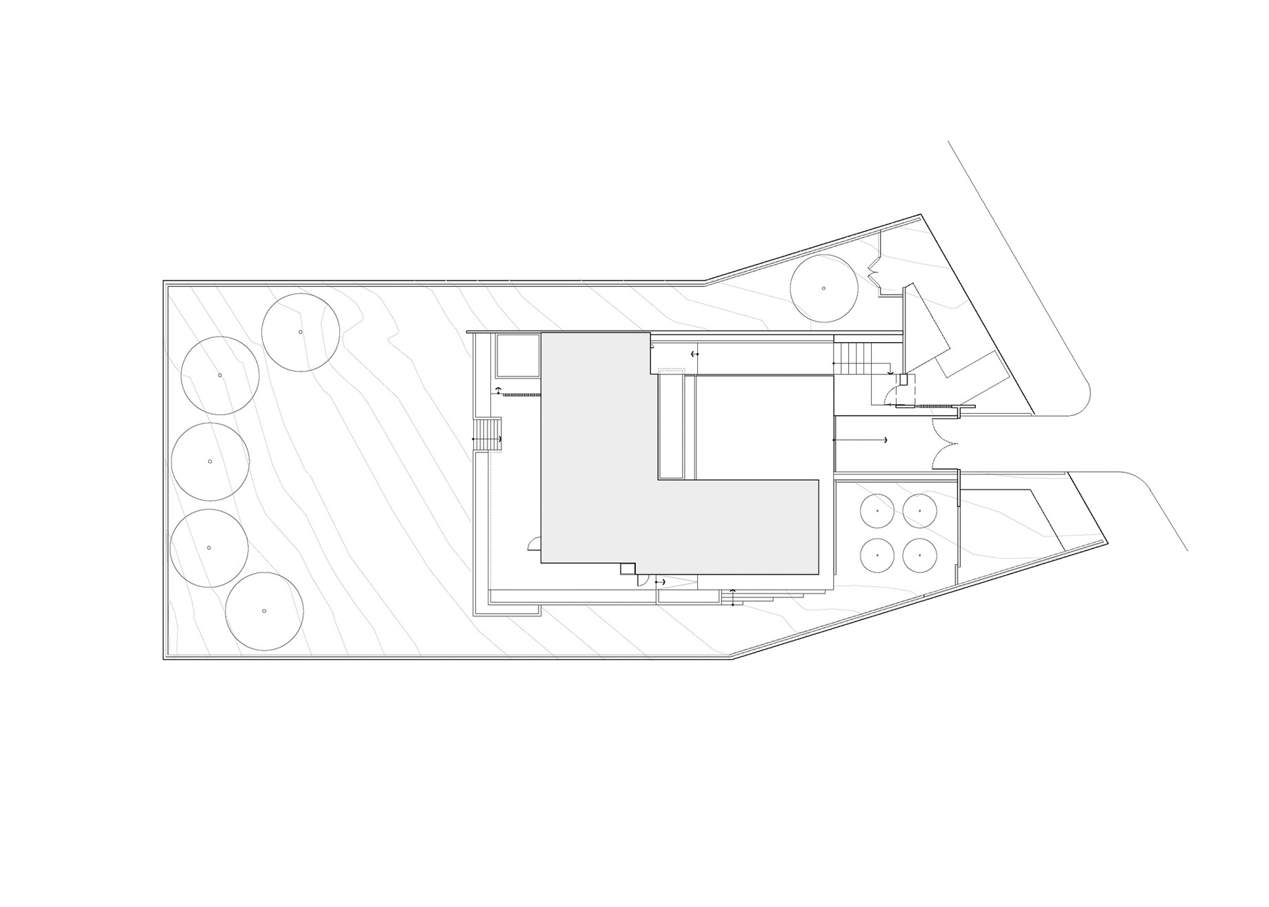 Site Plan – Maple Rock Modern Contemporary Residence – Portland OR, USA