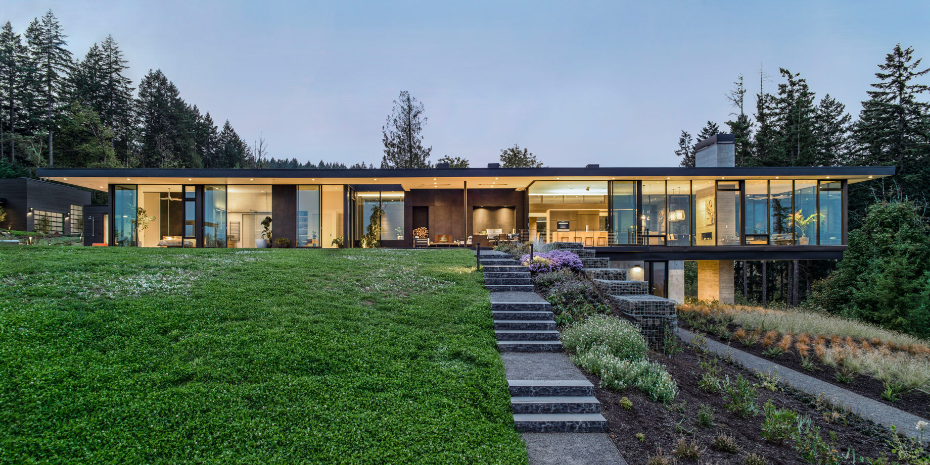 Five Peaks Lookout Residence - Yamhill County, OR, USA