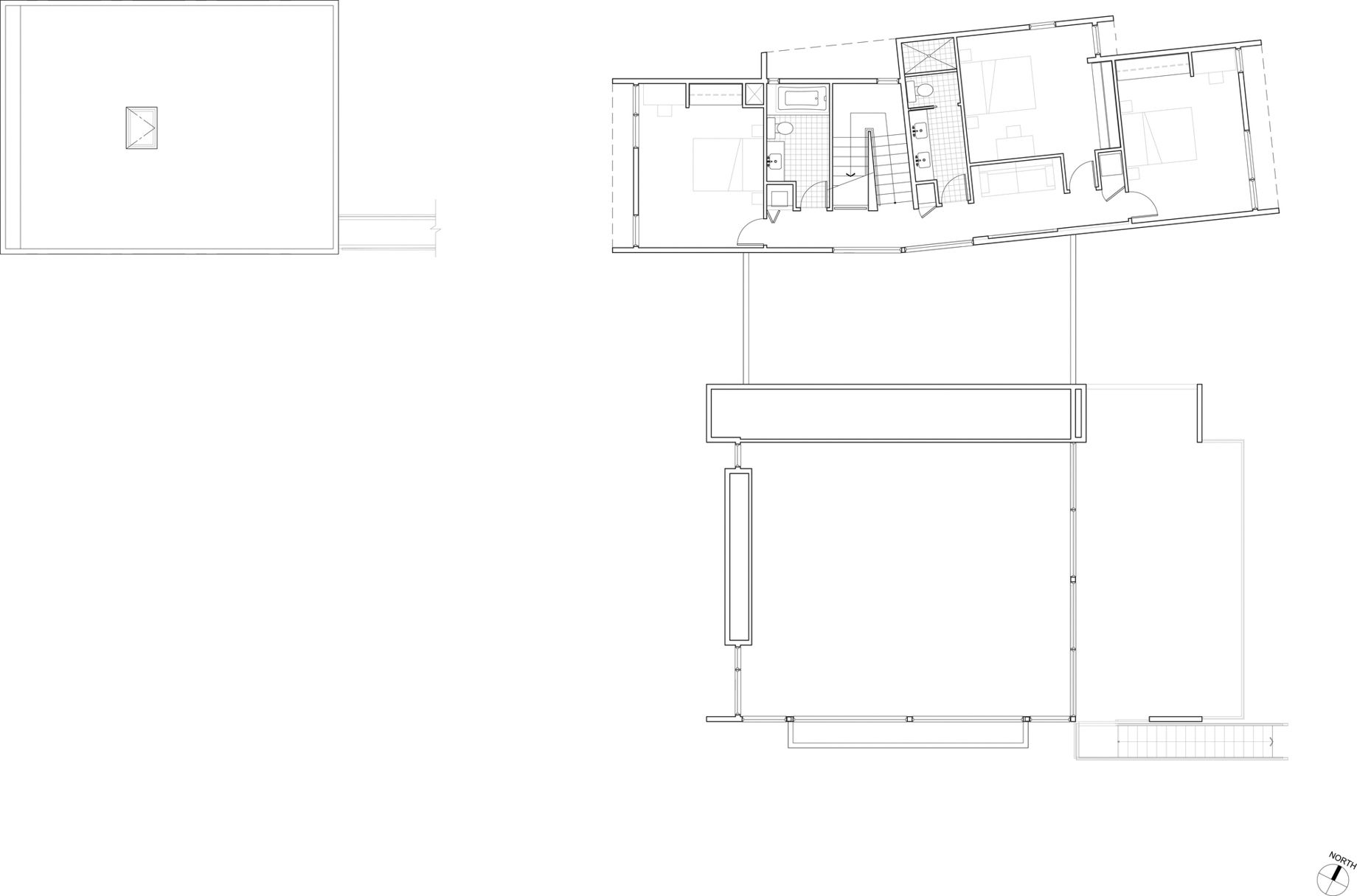 Floor Plan – Cedar Island River Residence – West Linn, OR, USA