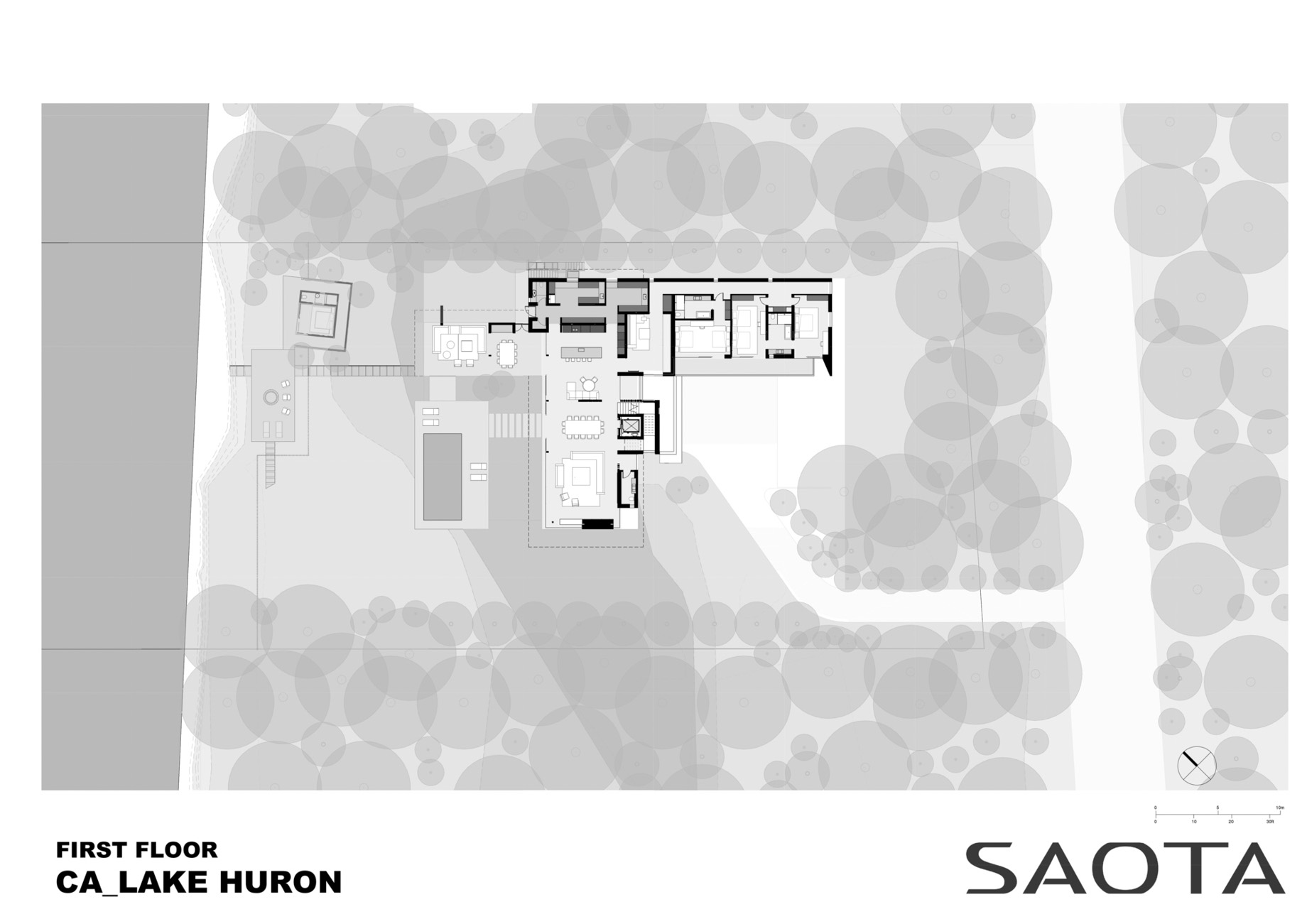 Floor Plans – Lake Huron SAOTA Summer House – Lake Huron, Ontario, CA