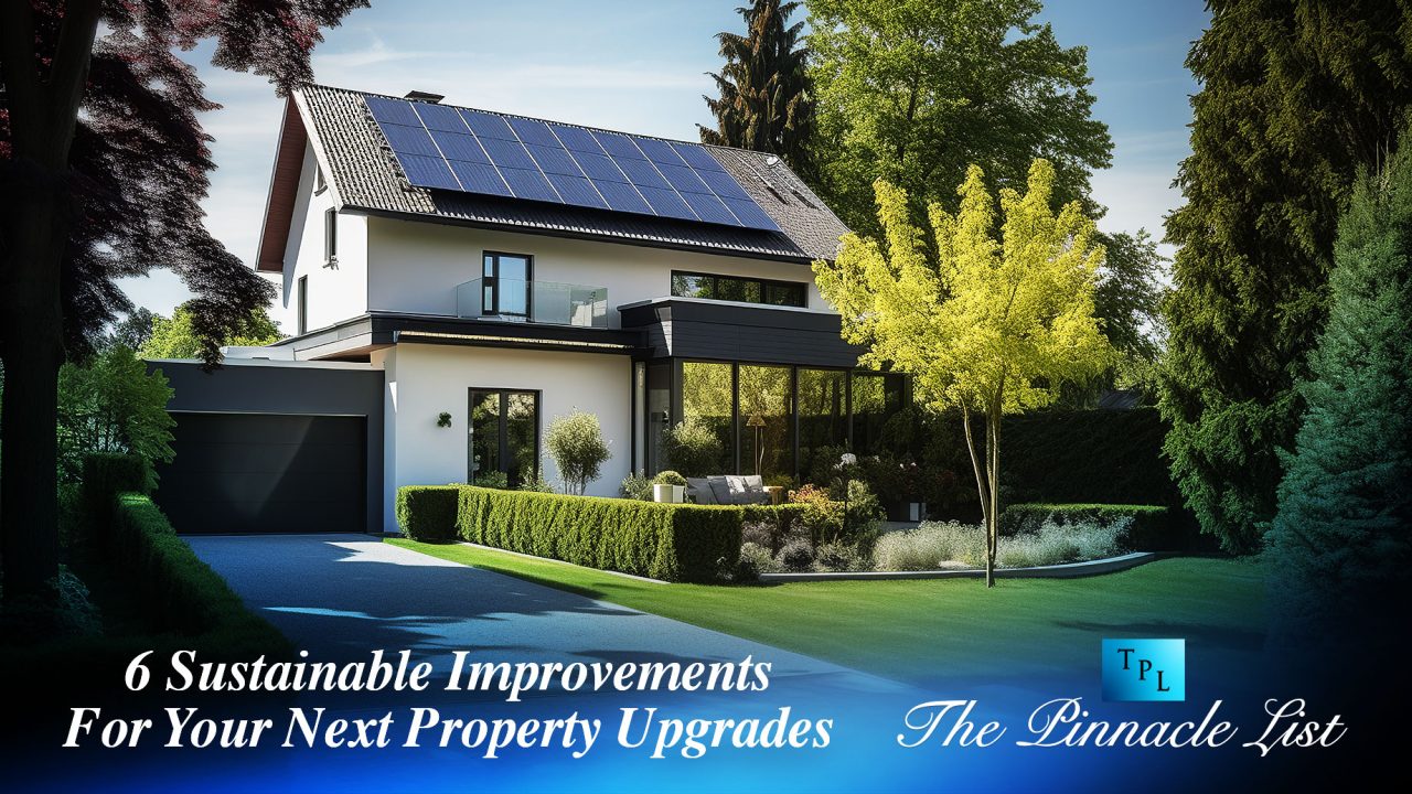 6 Sustainable Improvements For Your Next Property Upgrades