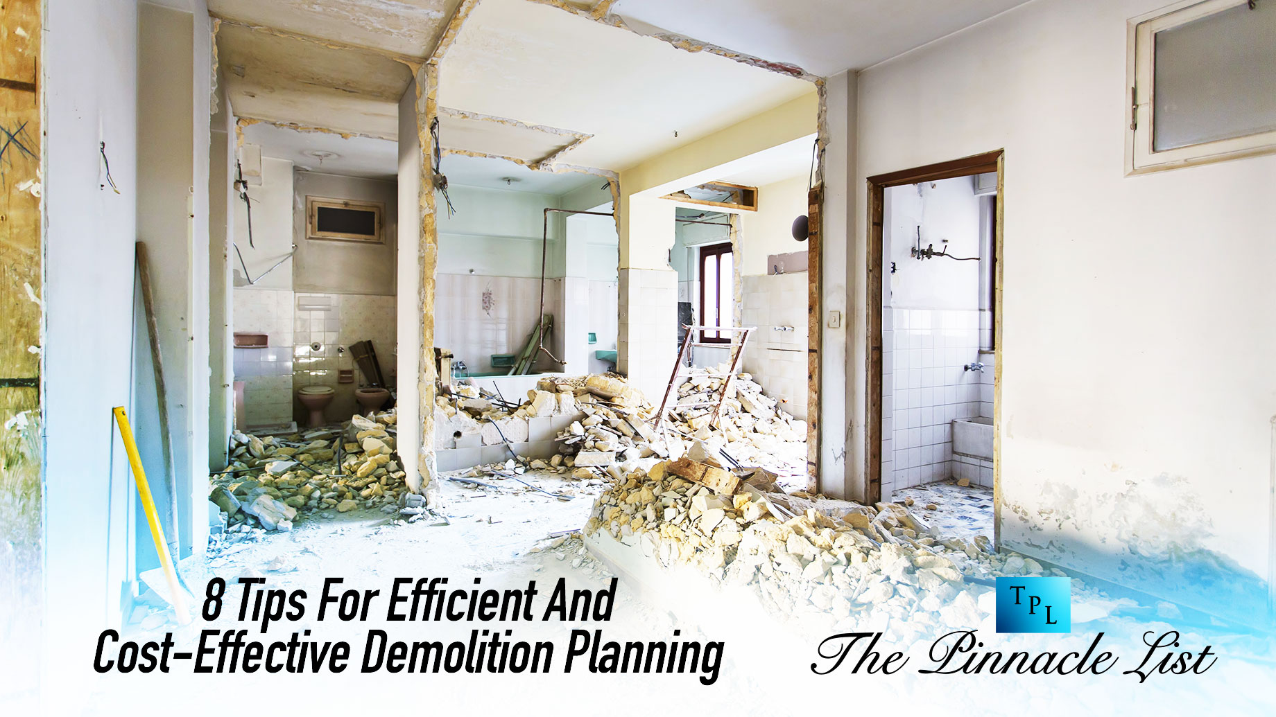 8 Tips For Efficient And Cost-Effective Demolition Planning