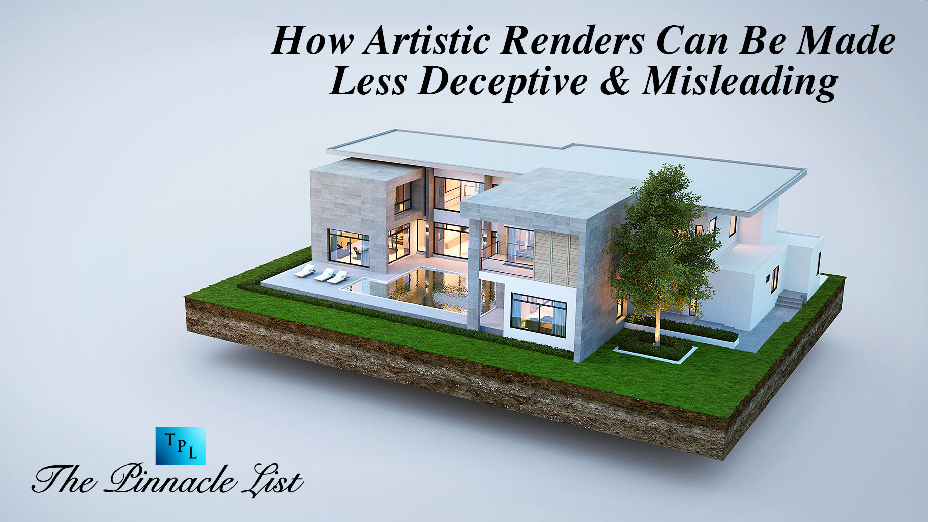How Artistic Renders Can Be Made Less Deceptive & Misleading