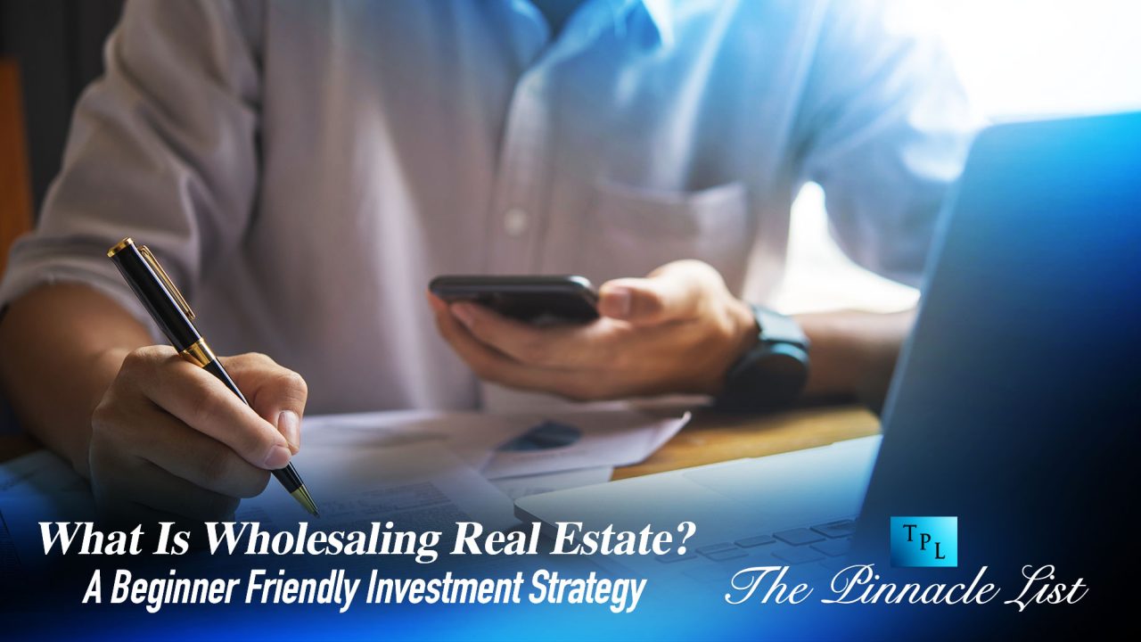 What Is Wholesaling Real Estate? A Beginner Friendly Investment Strategy The Pinnacle List