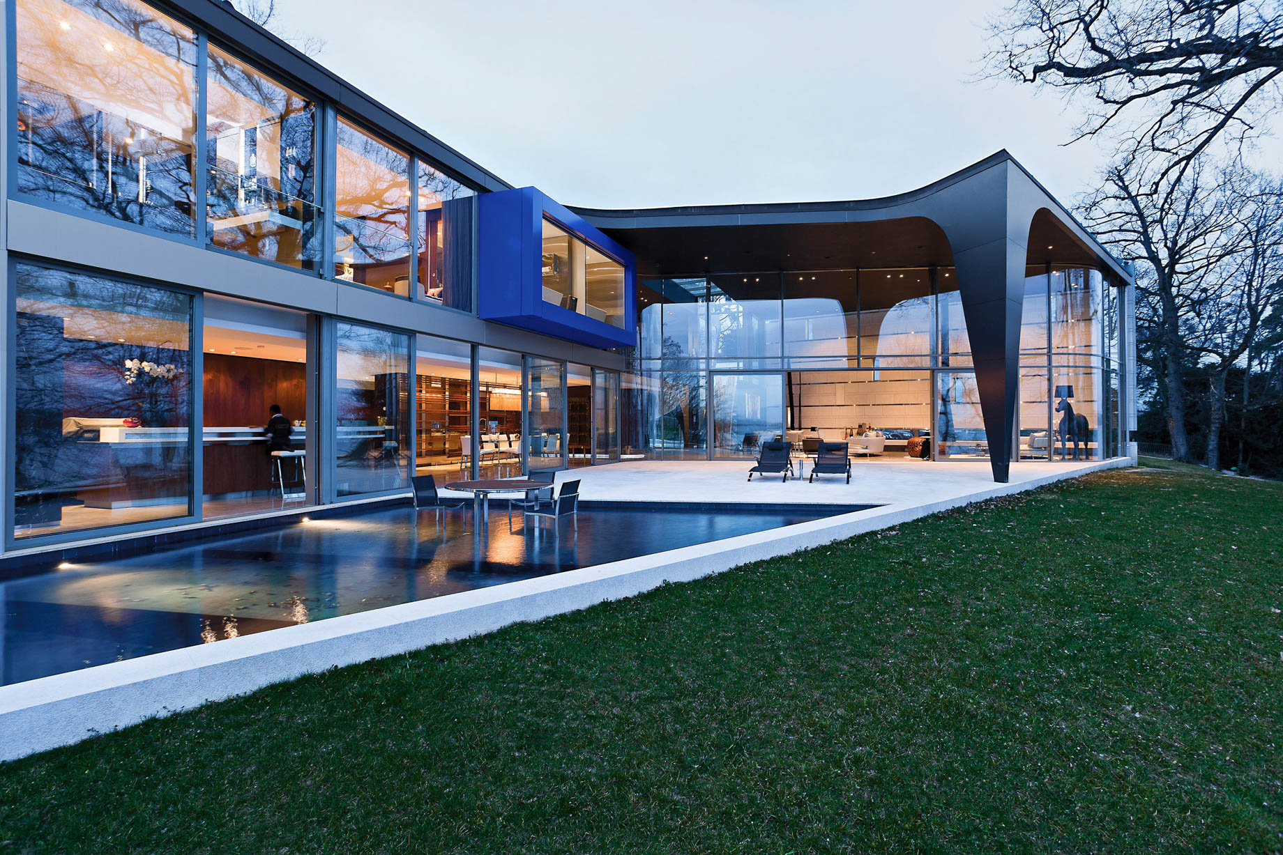 Lake Geneva SAOTA House - Genthod, Switzerland