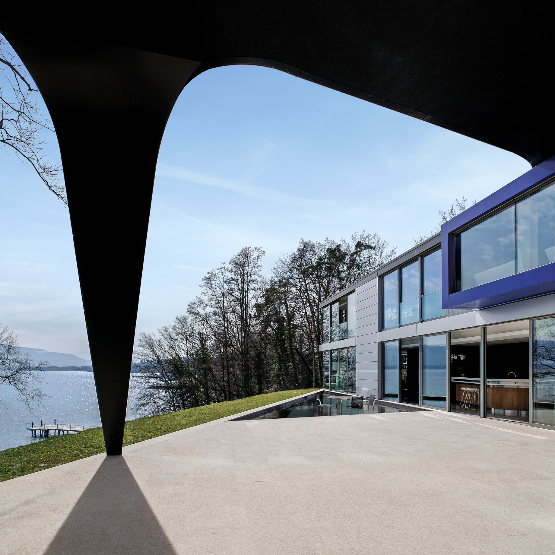 Lake Geneva SAOTA House - Genthod, Switzerland