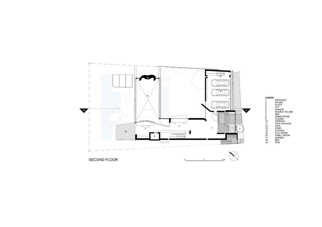 Floor Plan - Boma House SAOTA Villa - Clifton, Cape Town, South Africa