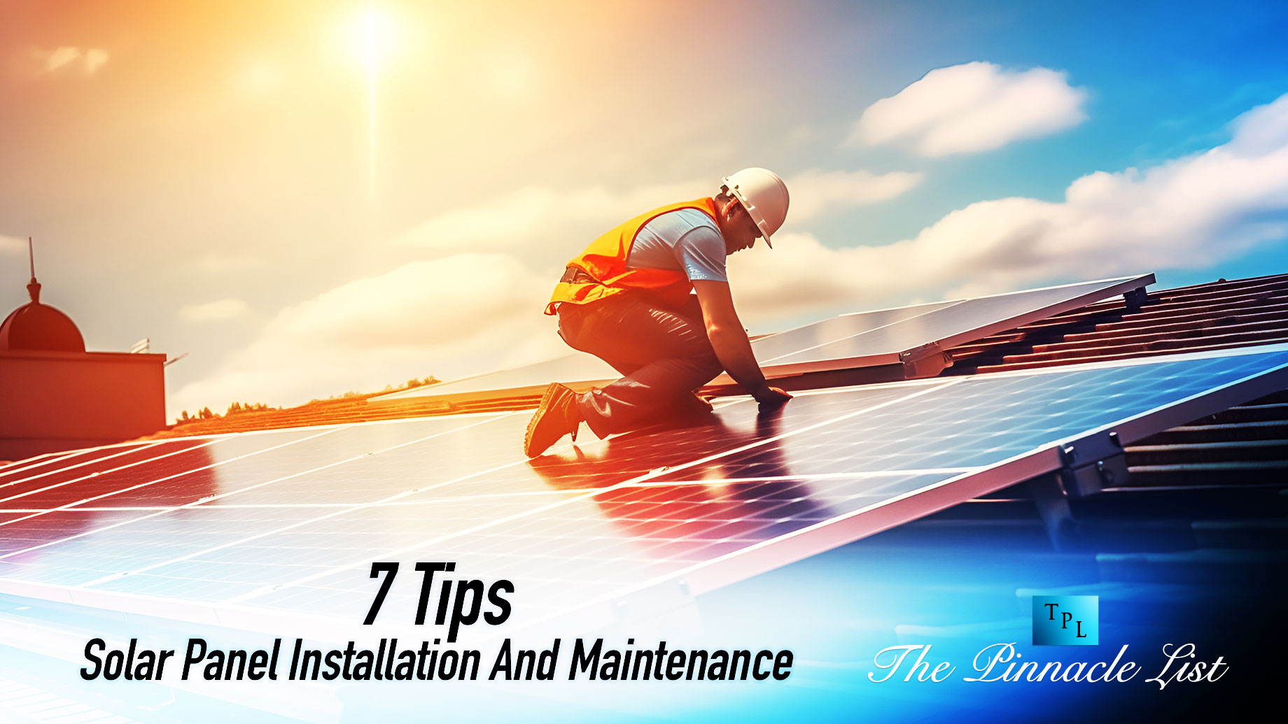 7 Tips For Solar Panel Installation And Maintenance