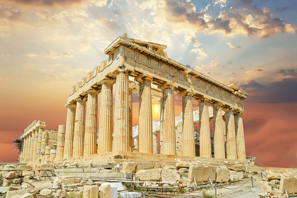 Ancient Greece - Parthenon Temple - Acropolis of Athens