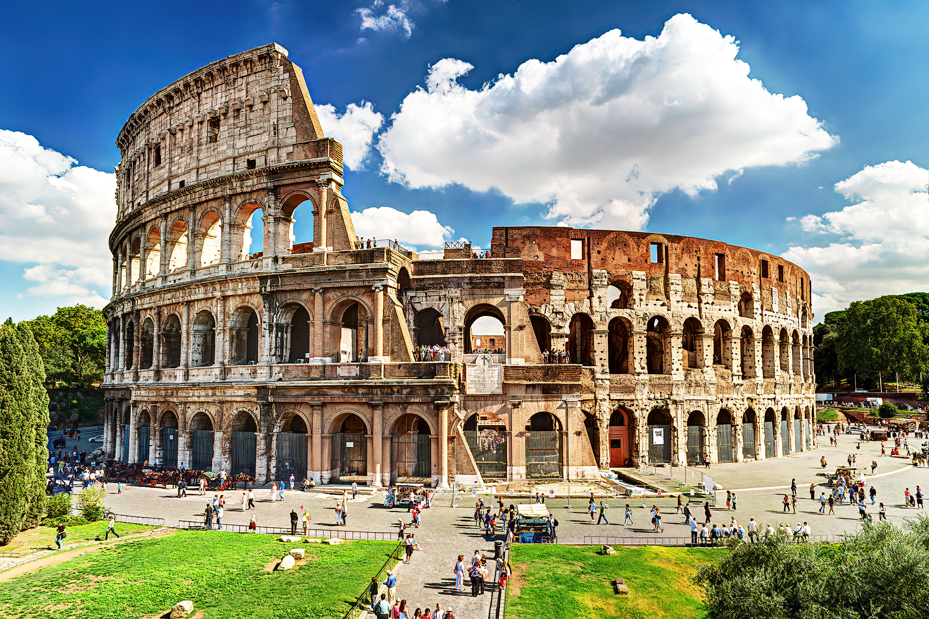 Roman Empire - Colosseum - Rome, Italy