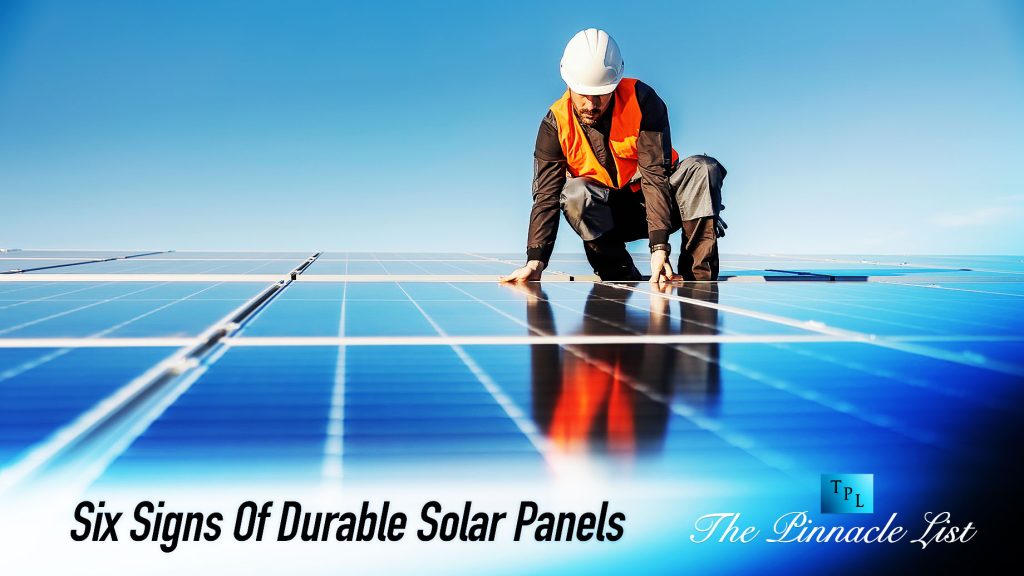 Six Signs Of Durable Solar Panels The Pinnacle List
