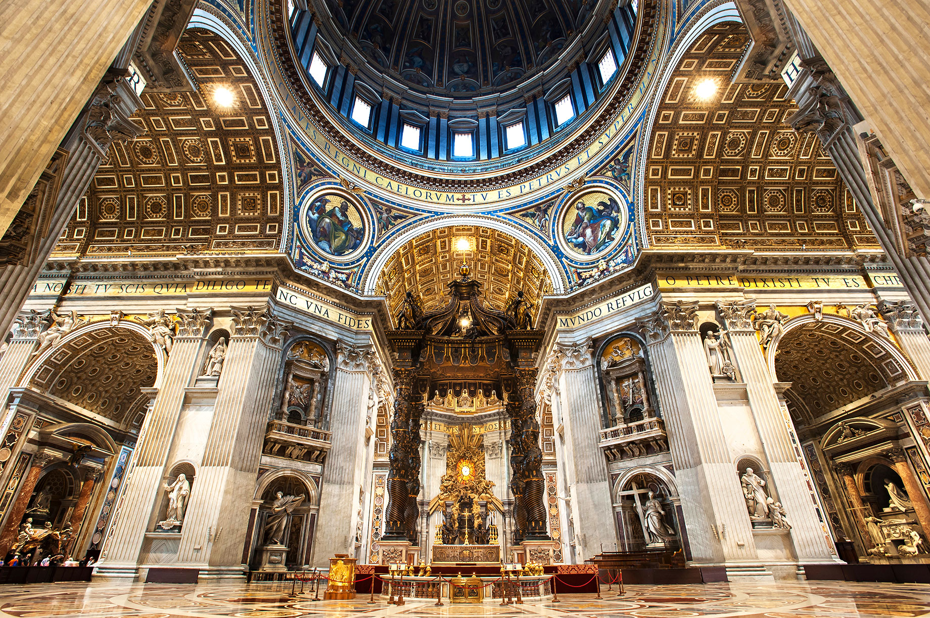 St. Peter's Baldachin - St. Peter's Basilica - Vatican City State