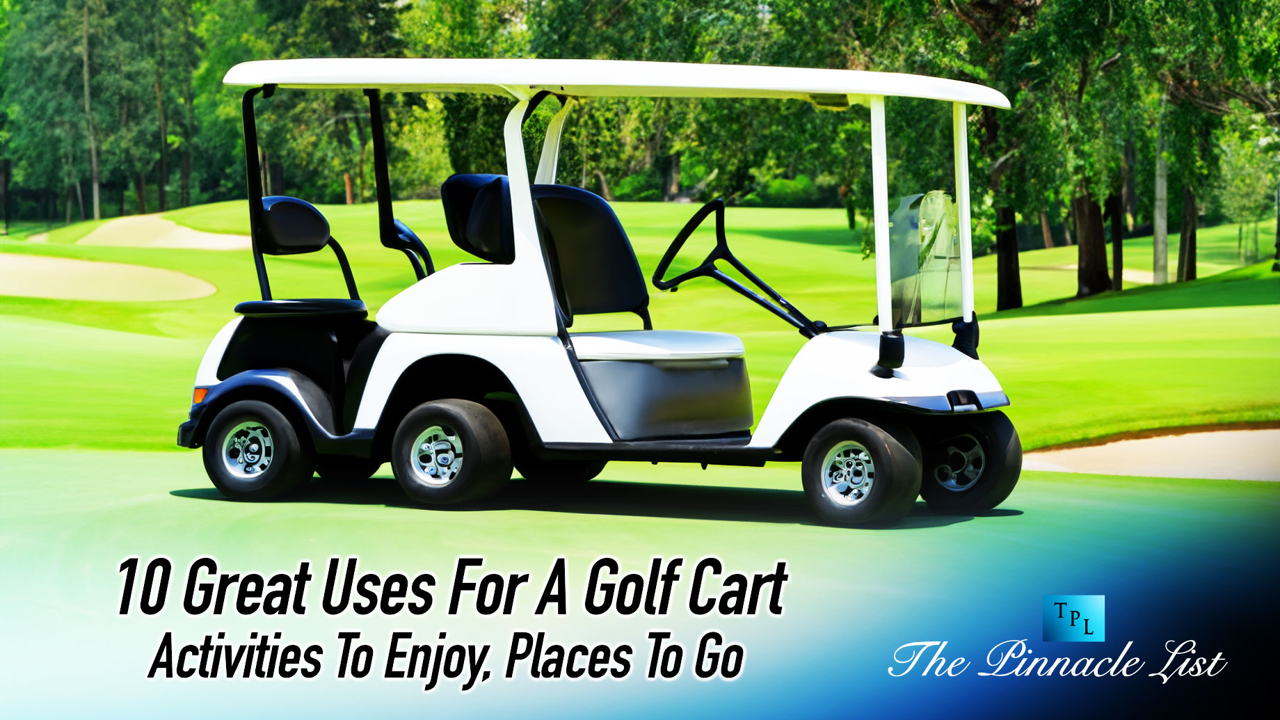 10 Great Uses For A Golf Cart: Activities To Enjoy, Places To Go
