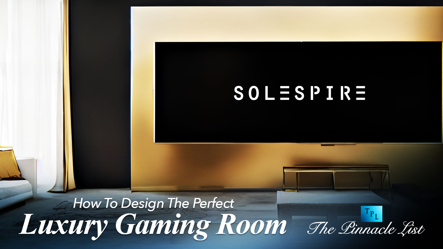 How To Design The Perfect Luxury Gaming Room