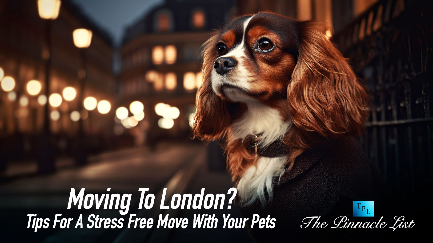 Moving To London? Tips For A Stress Free Move With Your Pets