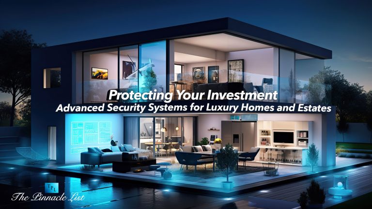 Image showcasing Protecting Your Investment: Advanced Security Systems for Luxury Homes ...