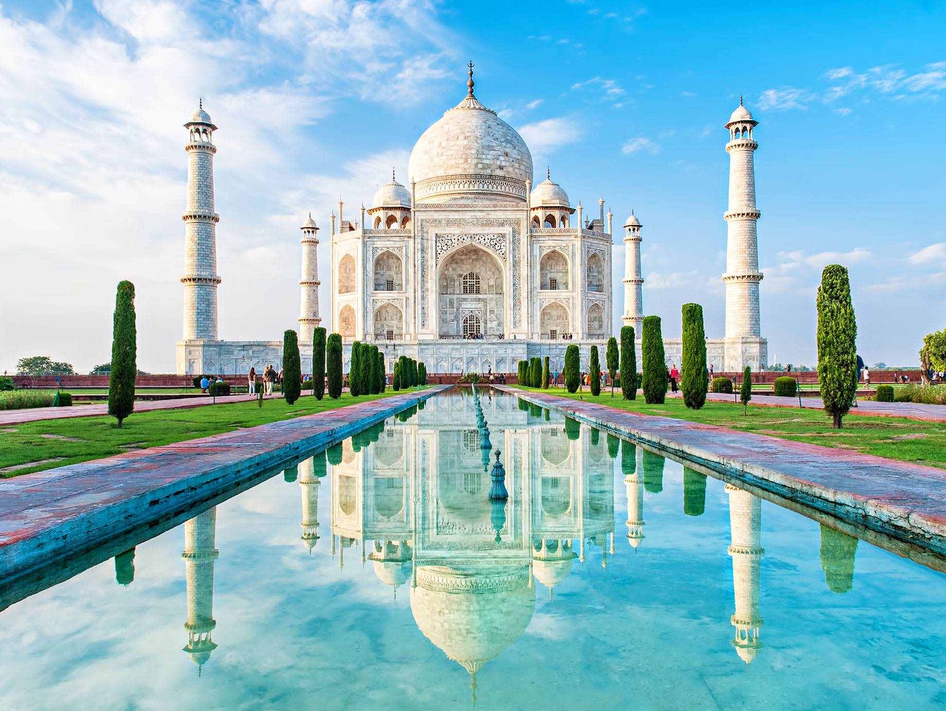 Taj Mahal - Agra, Uttar Pradesh, India