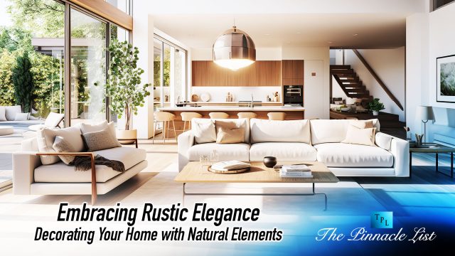 Embracing Rustic Elegance: Decorating Your Home with Natural Elements