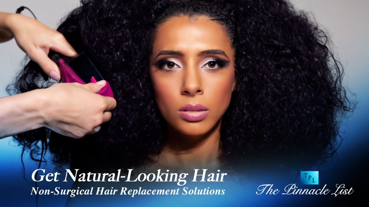 Get NaturalLooking Hair NonSurgical Hair Replacement Solutions The
