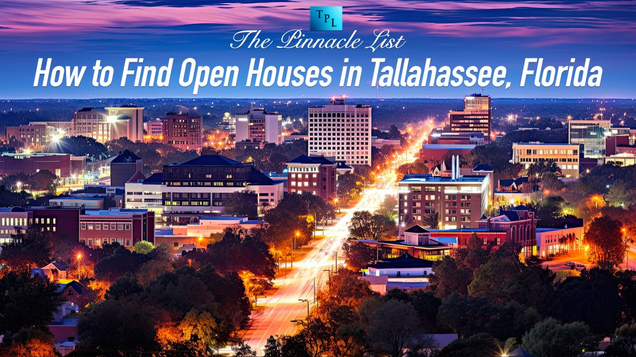 How to Find Open Houses in Tallahassee, Florida