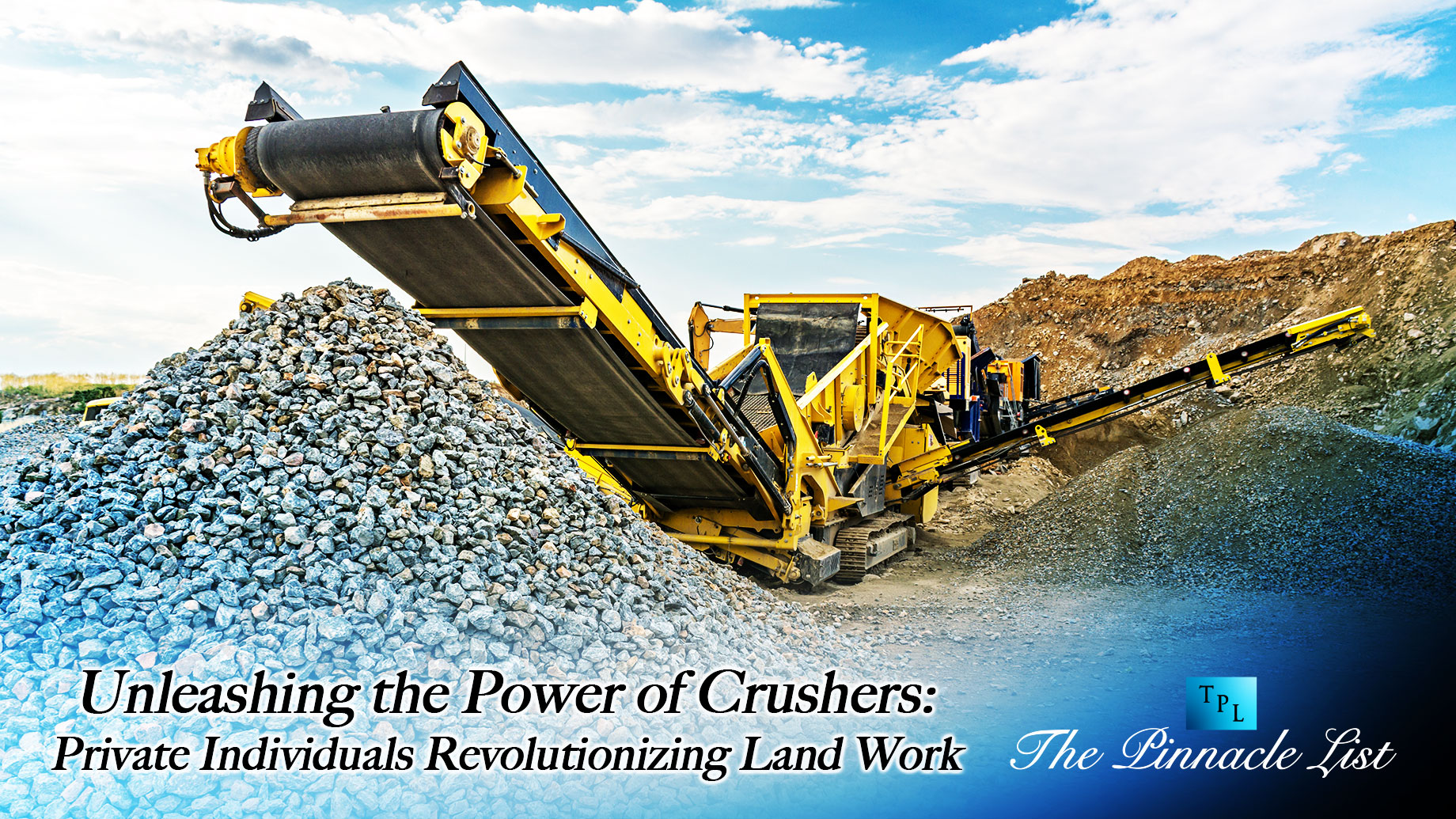 ​​Unleashing the Power of Crushers: Private Individuals Revolutionizing Land Work