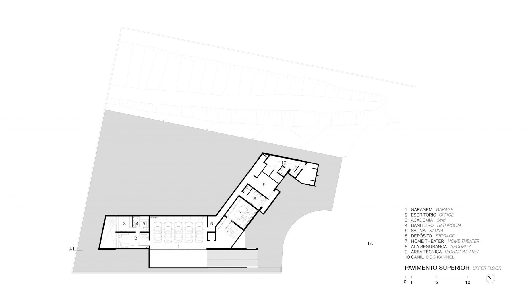 CWN House – Santana de Parnaíba, São Paulo, Brazil – Floor Plan