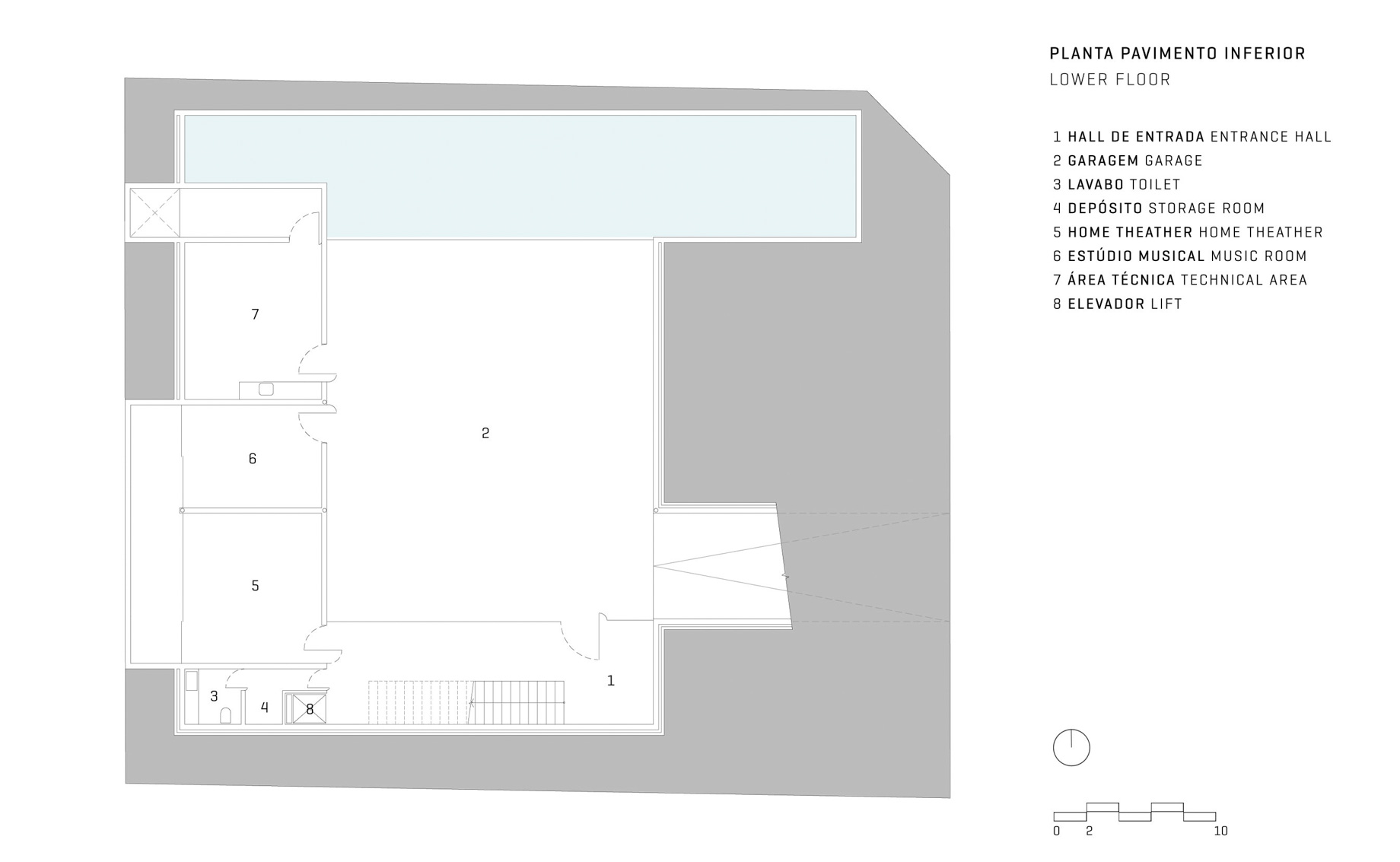 ANM House Hopetoun Residence – Toorak, Melbourne, Australia – Floor Plan