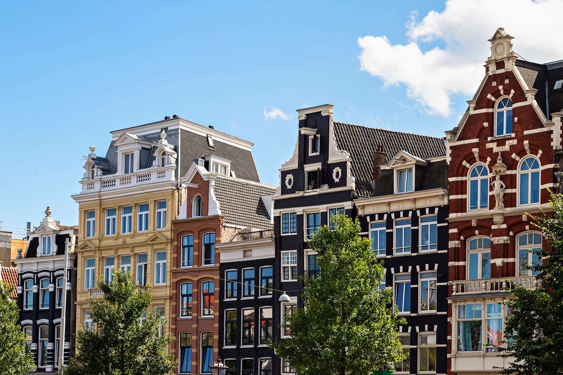 Historic Façades - Amsterdam, Netherlands