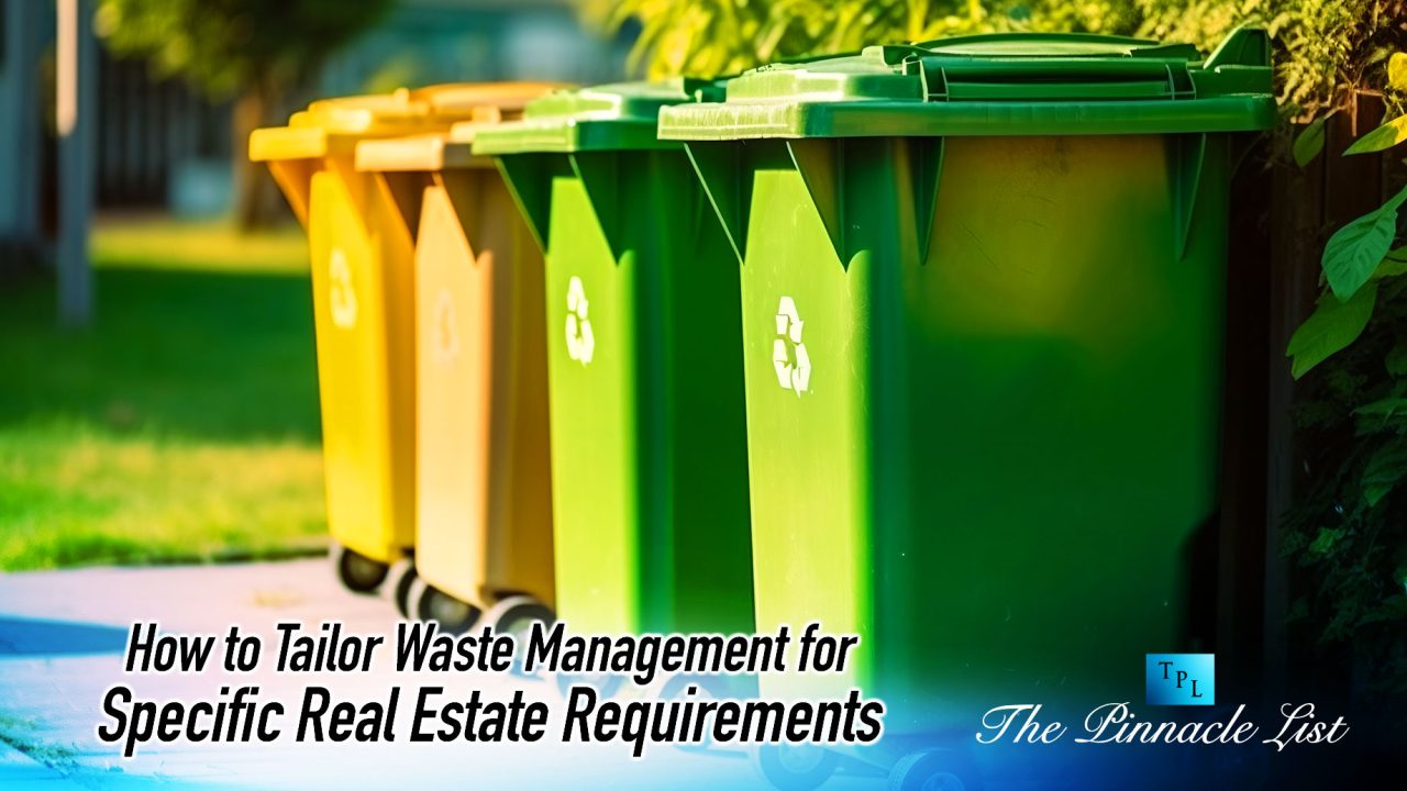 How to Tailor Waste Management for Specific Real Estate Requirements