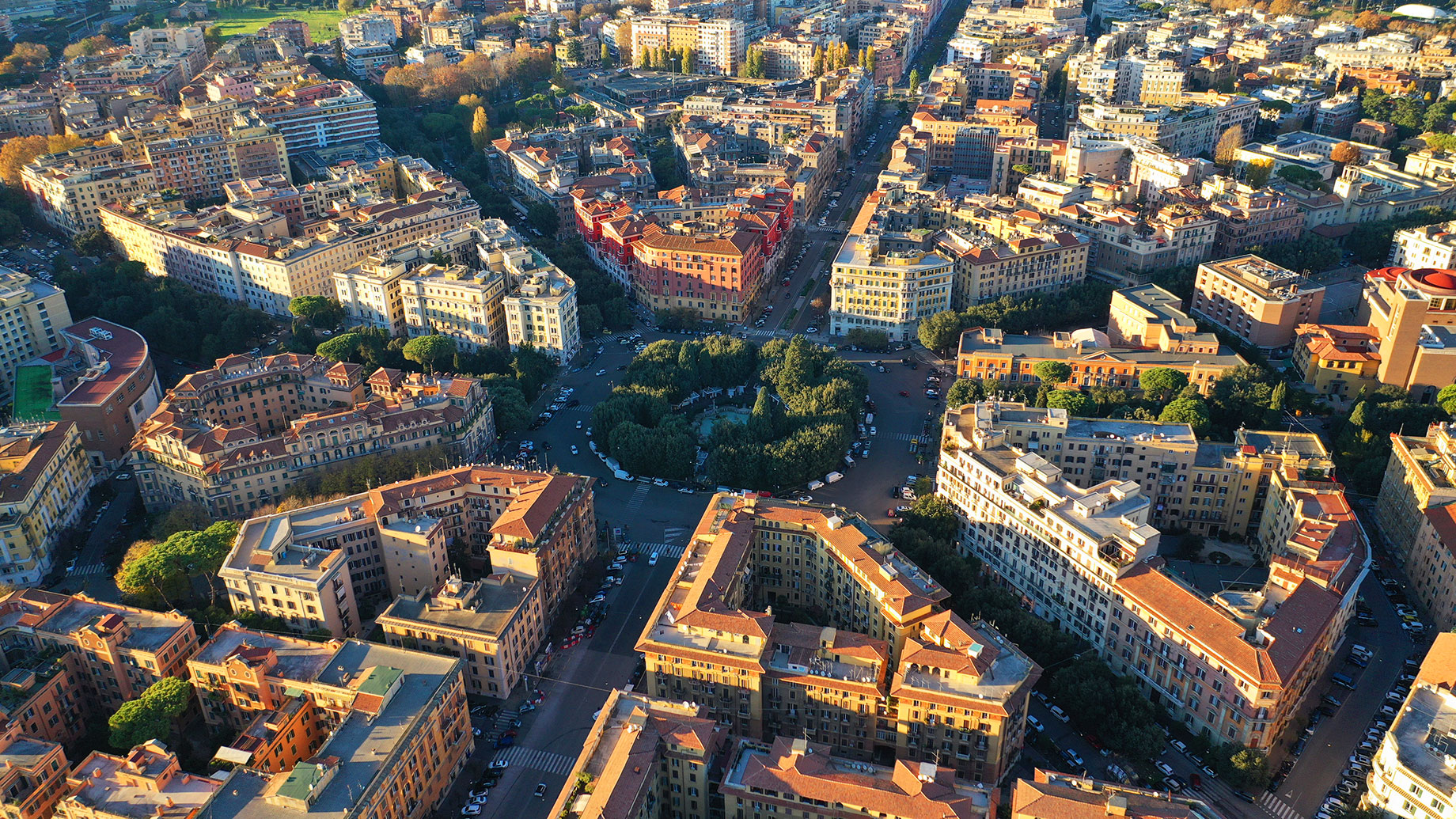 Piazza Mazzini - Prati, Rome, Italy