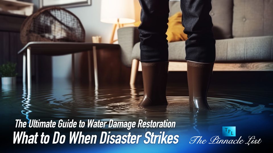 Disaster Repairs The Ultimate Guide to Water Damage Restoration: What to Do When ...