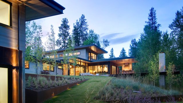 Creekside Sustainable Mountain House - Missoula, MT, USA