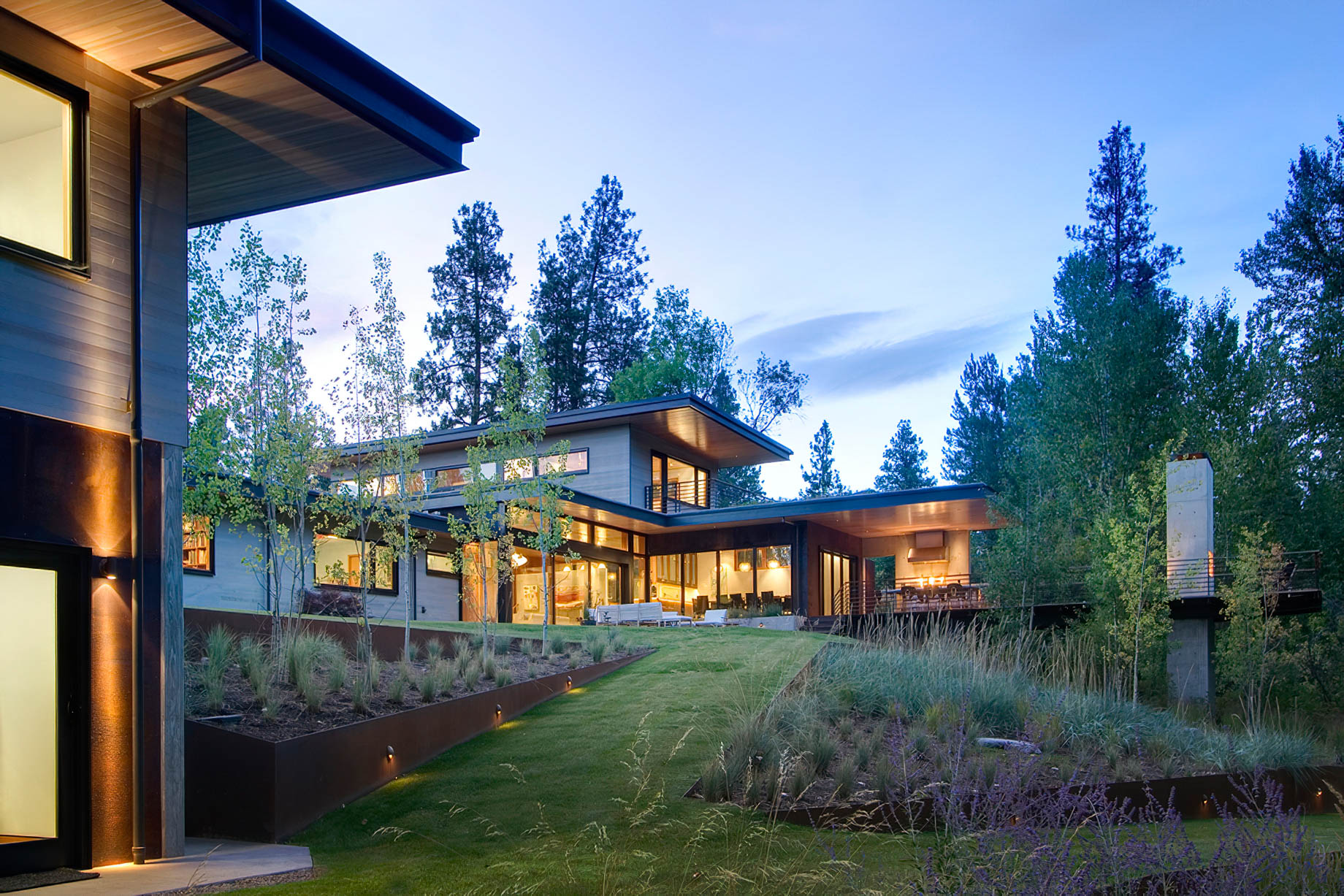 Creekside Sustainable Mountain House - Missoula, MT, USA