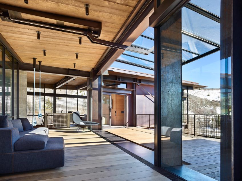 Bigwood Sun Valley Residence - Griffin Ct, Ketchum, ID, USA - Modern Industrial Home Design