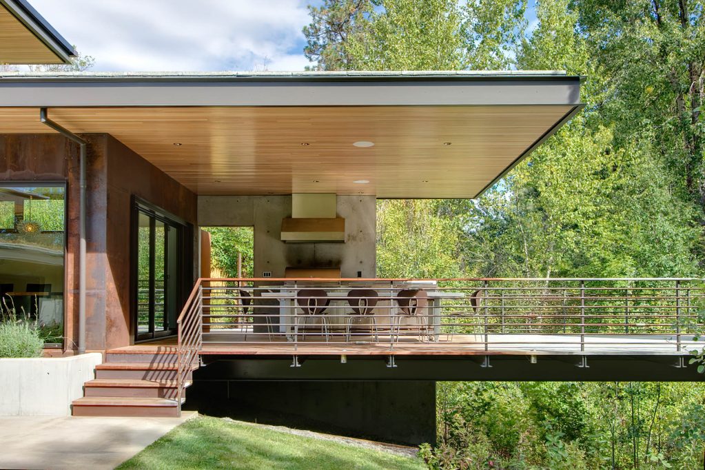 Creekside Sustainable Mountain House - Missoula, MT, USA