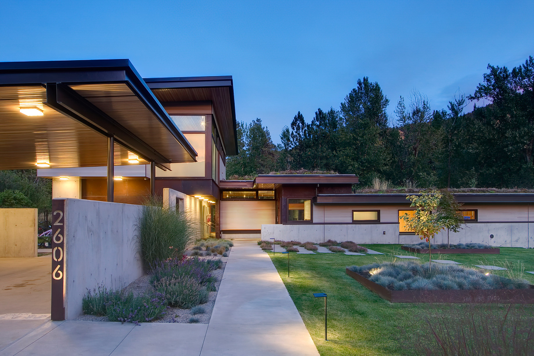 Creekside Sustainable Mountain House - Missoula, MT, USA