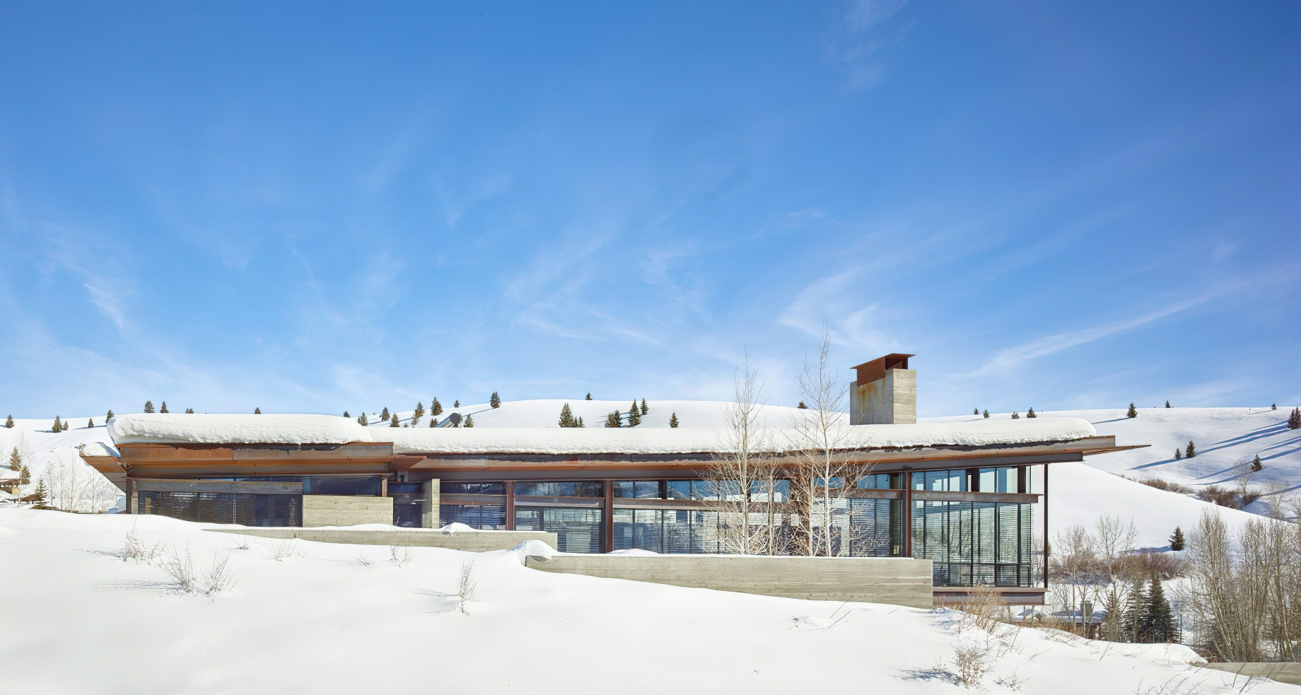 Bigwood Sun Valley Residence – Griffin Ct, Ketchum, ID, USA – Modern Industrial Home Design