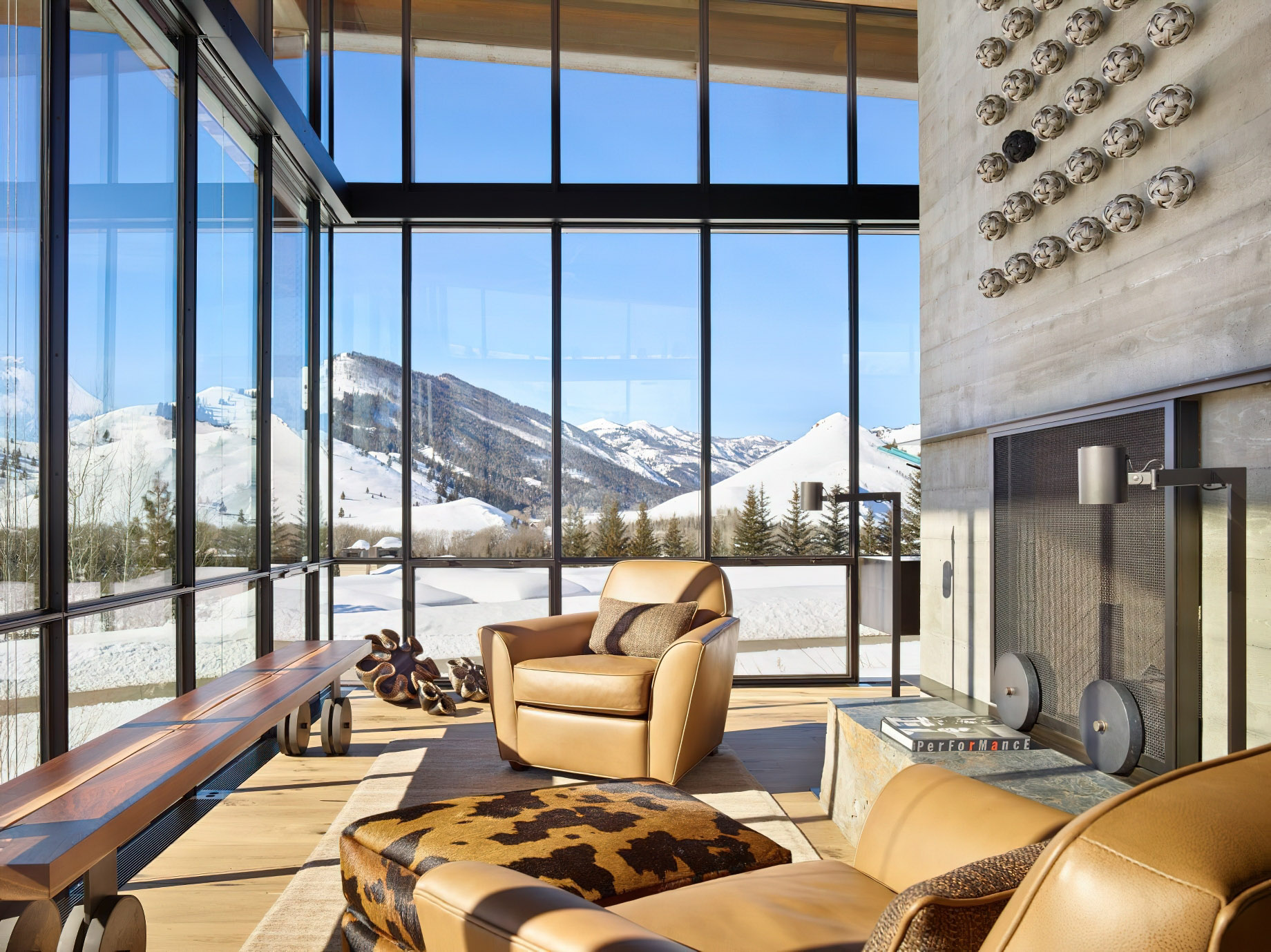 Bigwood Sun Valley Residence - Griffin Ct, Ketchum, ID, USA - Modern Industrial Home Design