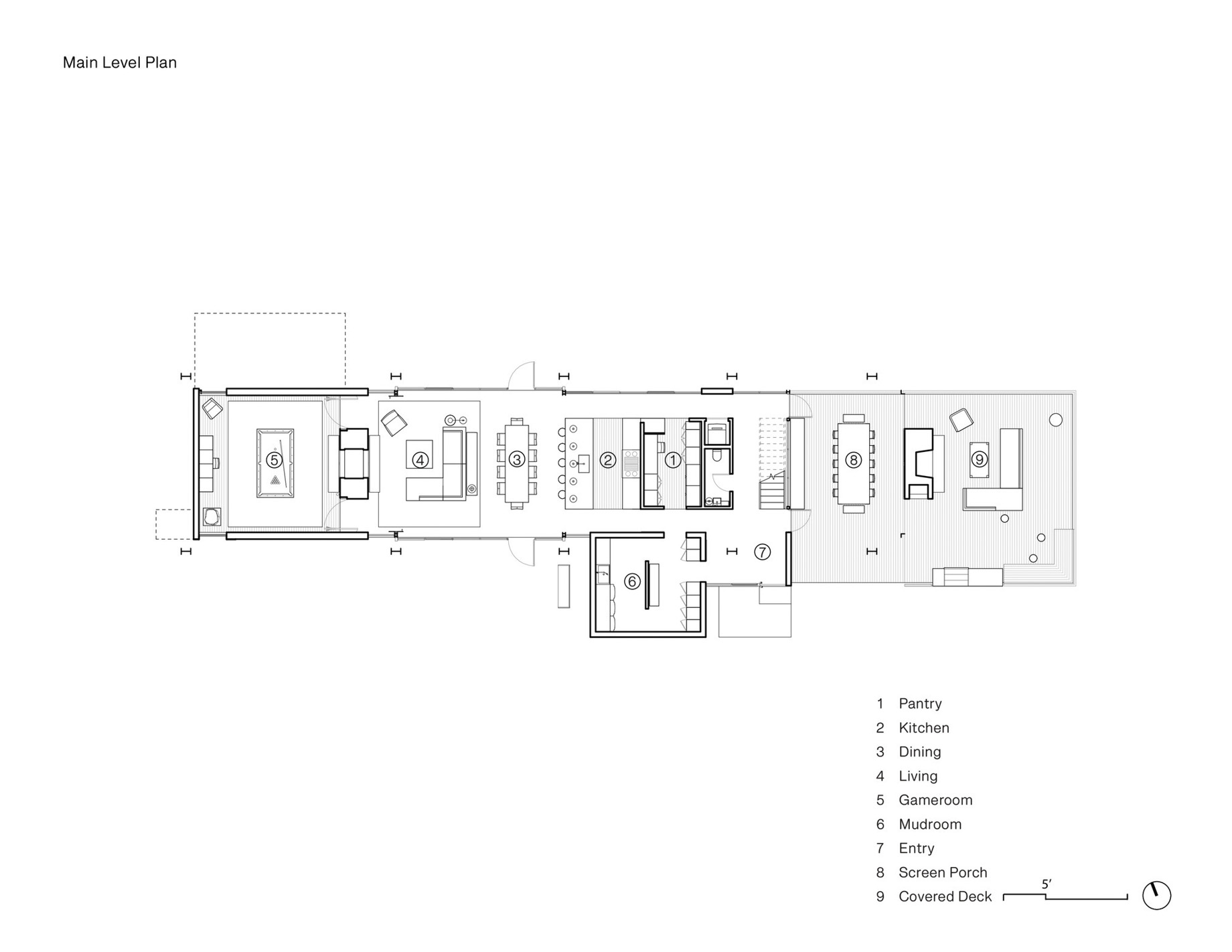 Floor Plan - Dragonfly Modern Lake House - Whitefish, MT, USA