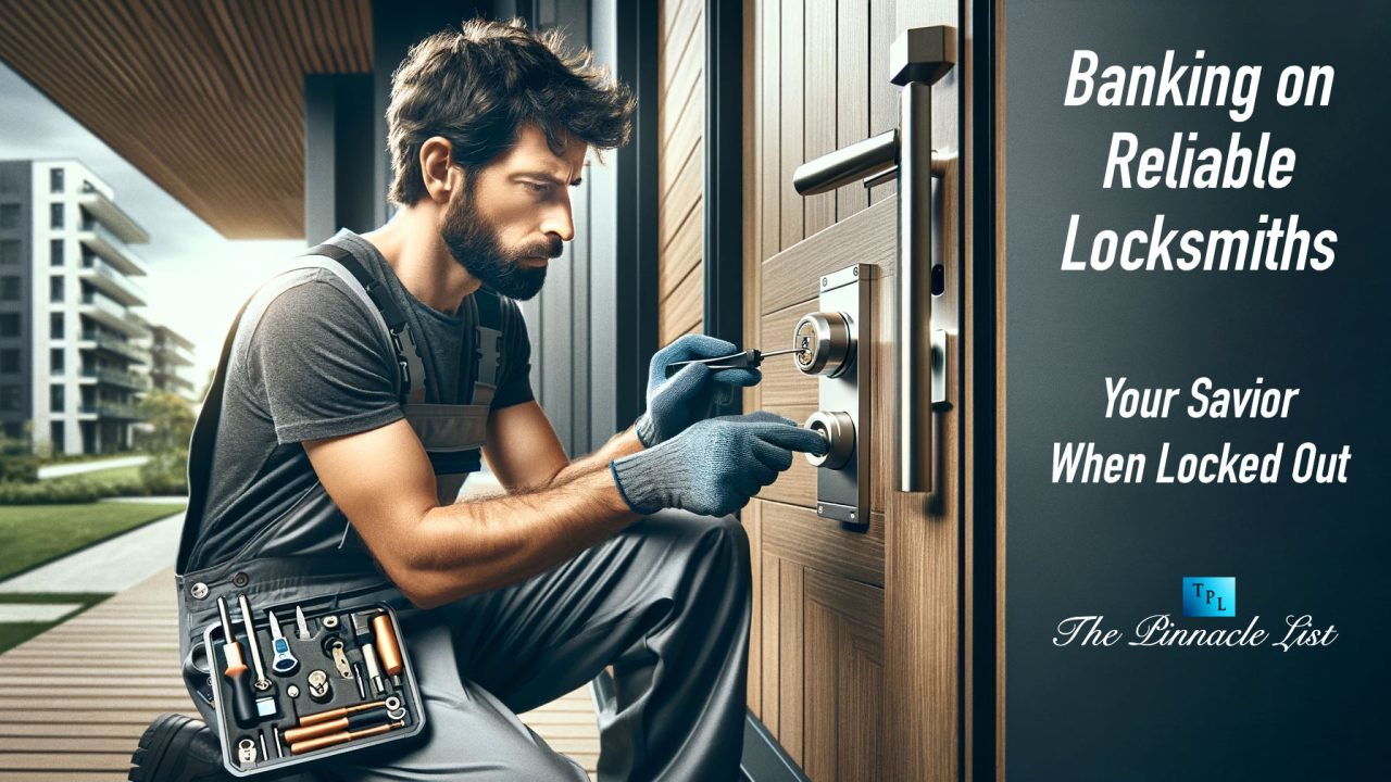 Banking on Reliable Locksmiths: Your Savior When Locked Out